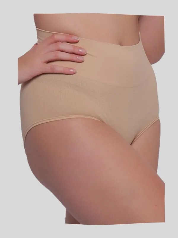 PIA_3-Pack:_Women's_Shaping_Tummy_Tucker_Boxer_Brief_s_(Peach,_Grey,_Beige)