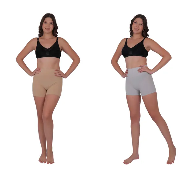 Pack_of_2:_Women's_PIA_Shaping_Boxers,_Beige_&_Grey