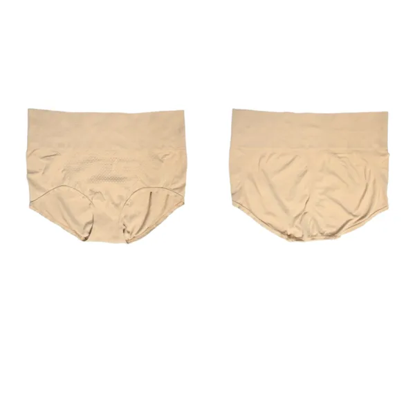 PIA_Beige_Tummy_Tucker_Mid_Rise_Panties_-_Women's_Beige_Underwear