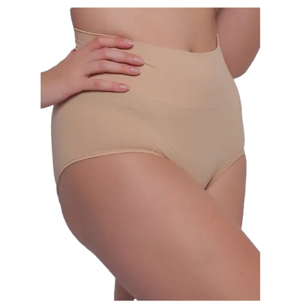 PIA_Beige_Tummy_Tucker_Mid_Rise_Panties_-_Women's_Beige_Underwear