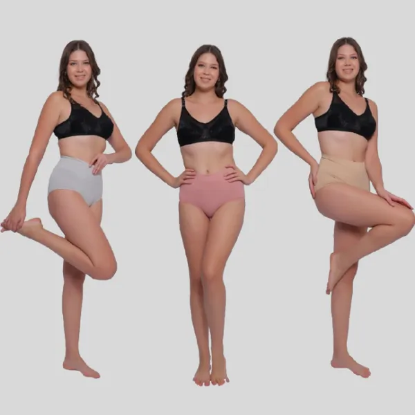 PIA_3-Pack:_Women's_Shaping_Tummy_Tucker_Boxer_Brief_s_(Peach,_Beige,_Grey)