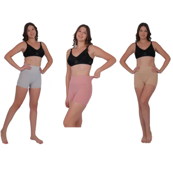 PIA_3-Pack:_Women's_Shaping_Boxers_(Peach,_Grey,_Beige)