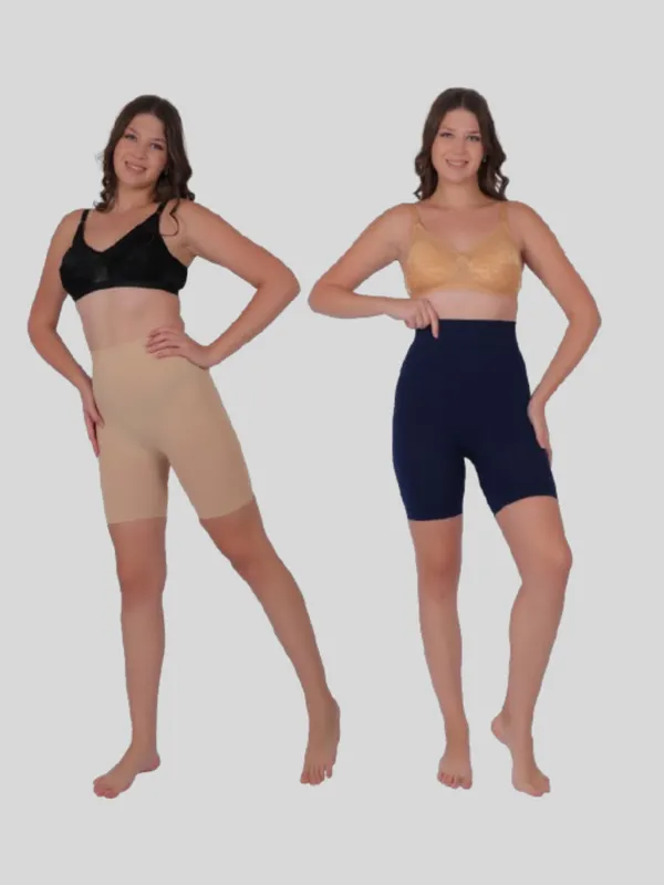 Pack_of_2:_PIA_Trends_4-in-1_High_Waist_Shaping_Boxer__(Beige_&_Navy_Blue)
