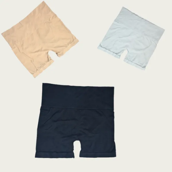 PIA_3-Pack:_Women's_Shaping_Boxers_(_Beige,_Black,Grey)