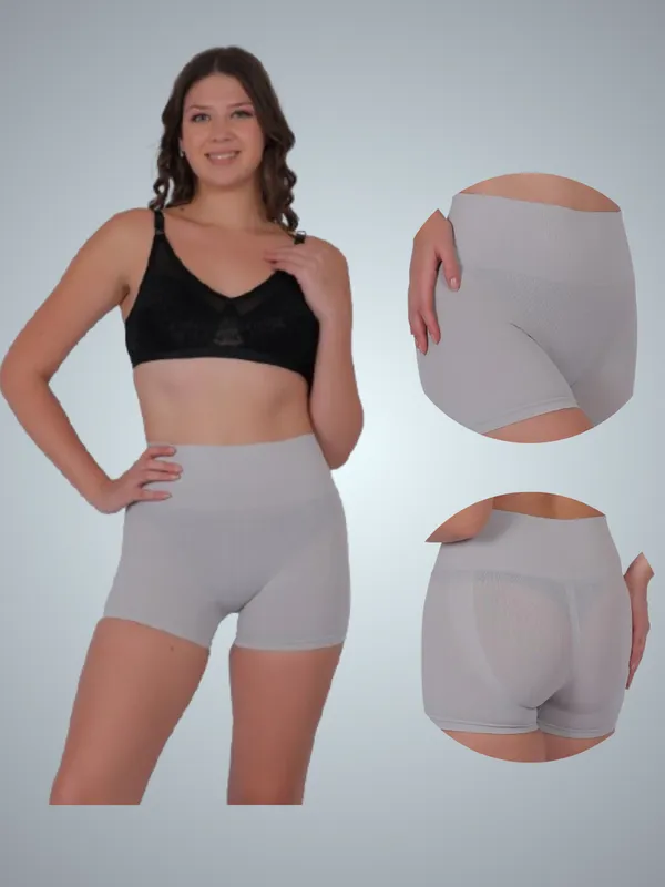 PIA_Grey_Tummy_Tucker_Shorts_-_Women's_Grey__Underwear