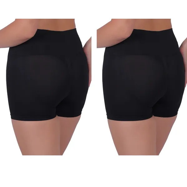 Pack_of_2:_Women's_PIA_Shaping_Boxers,_Black_&_Black