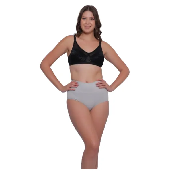 PIA_Grey_Tummy_Tucker_Mid_Rise_Panties_-_Women's_Grey__Underwear