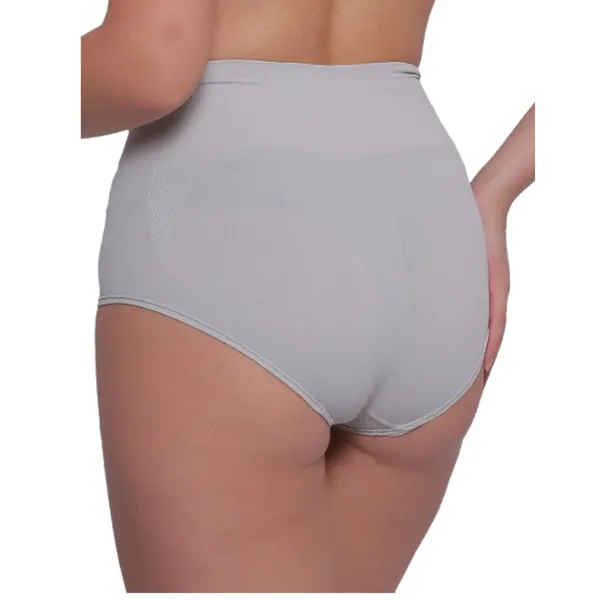PIA_Grey_Tummy_Tucker_Mid_Rise_Panties_-_Women's_Grey__Underwear