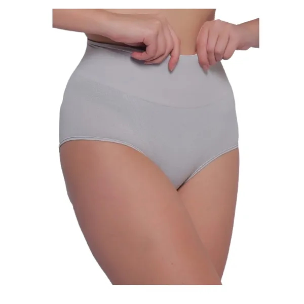 PIA_Grey_Tummy_Tucker_Mid_Rise_Panties_-_Women's_Grey__Underwear