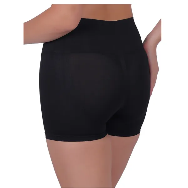 PIA_Black_Tummy_Tucker_Shorts_-_Women's_Black_Underwear
