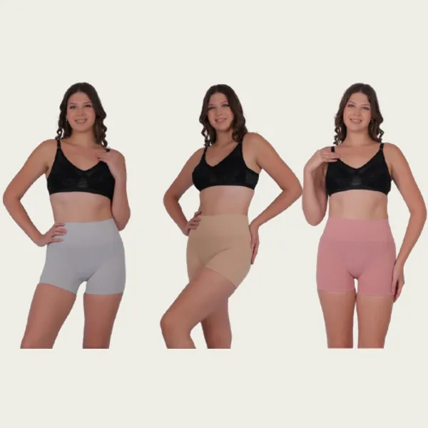 PIA_3-Pack:_Women's_Shaping_Boxers_(Peach,_Beige,_Grey)