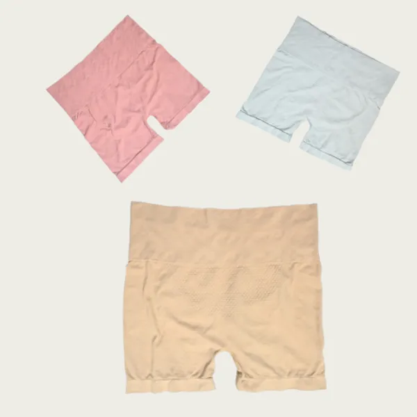 PIA_3-Pack:_Women's_Shaping_Boxers_(Peach,_Beige,_Grey)