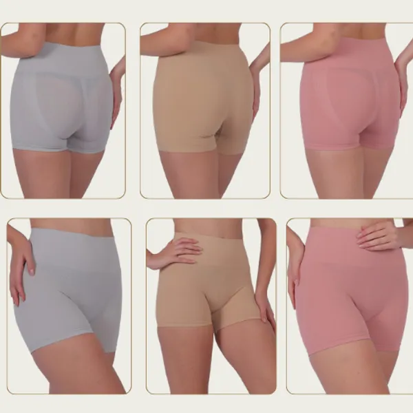 PIA_3-Pack:_Women's_Shaping_Boxers_(Peach,_Beige,_Grey)