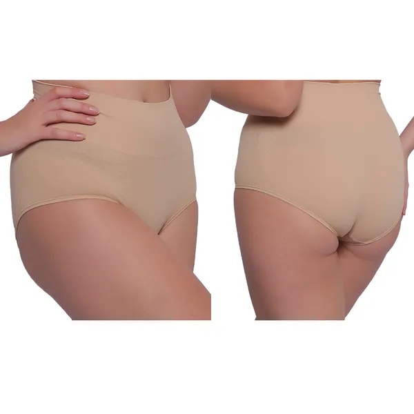 PIA_3-Pack:_Women's_Shaping_Tummy_Tucker_Boxer_Brief_s_(Grey,_Beige,_Black)