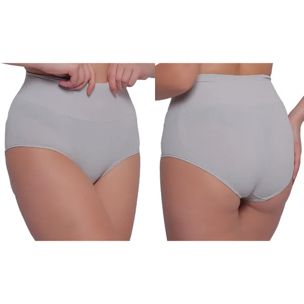 PIA_3-Pack:_Women's_Shaping_Tummy_Tucker_Boxer_Brief_s_(Grey,_Beige,_Black)