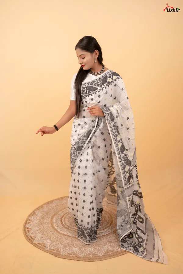 Black_&_white_dhakai_couple_set