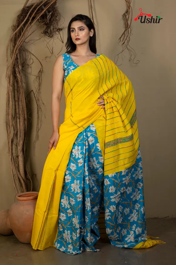 Butterfly_Printed_Cotton_Saree