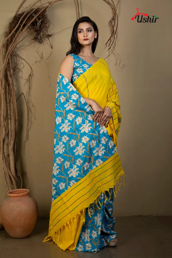 Butterfly_Printed_Cotton_Saree