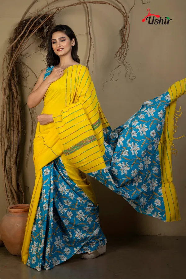 Butterfly_Printed_Cotton_Saree