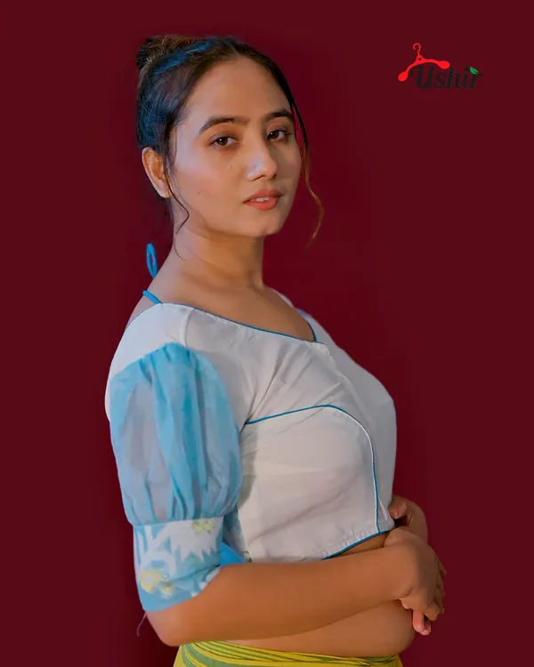 Combo_Of_Designer_jamdani_Blouse_(Pink_&_Sky_Blue)