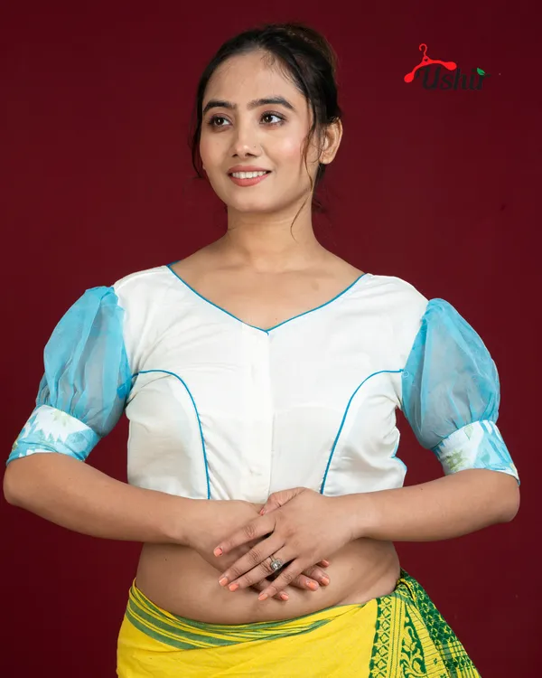 Combo_Of_Designer_jamdani_Blouse_(Pink_&_Sky_Blue)
