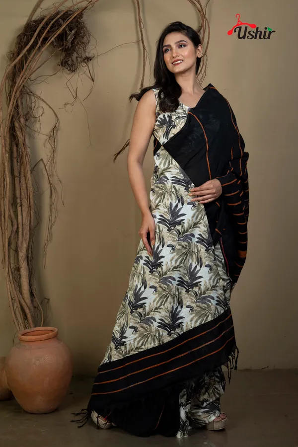 Jharapata_Cotton_Printed_Saree