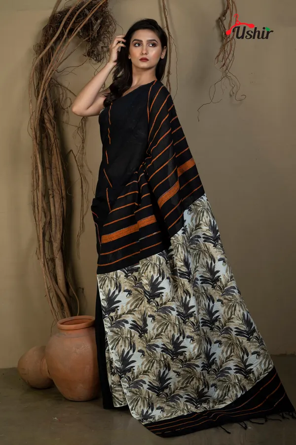 Jharapata_Cotton_Printed_Saree