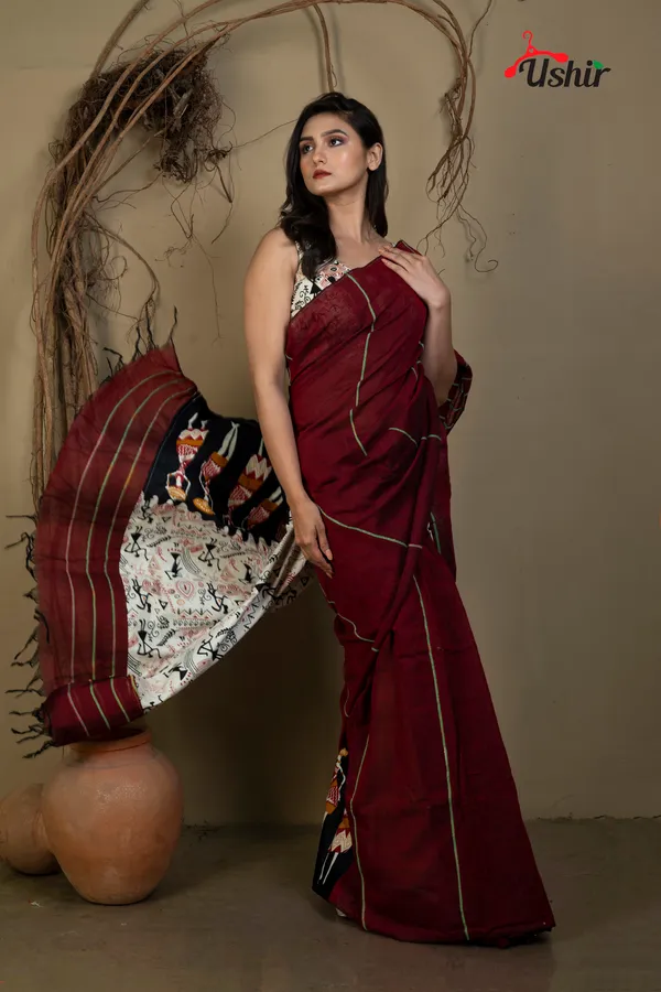 Roshna_Cotton_Printed_Saree
