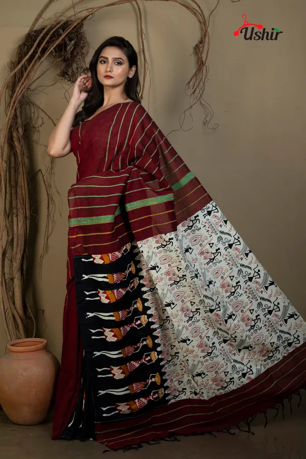 Roshna_Cotton_Printed_Saree