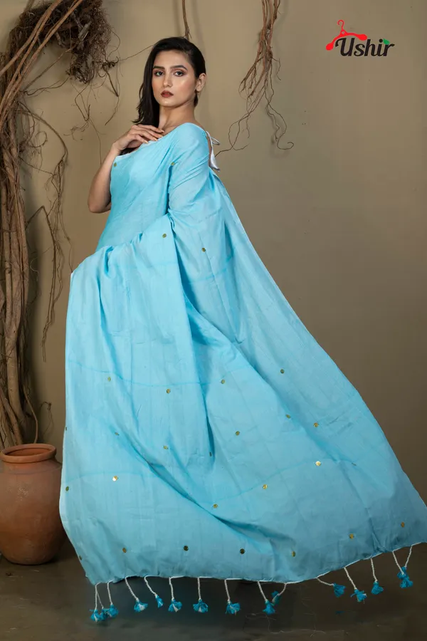 Skywalk_Sequence_Cotton_Saree
