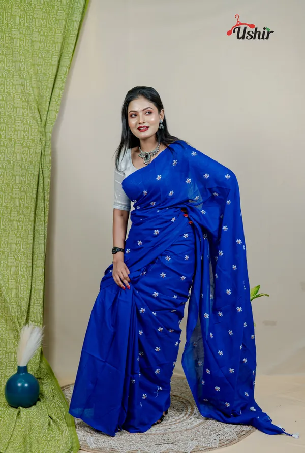 Titan_Embroidery_Cotton_Saree