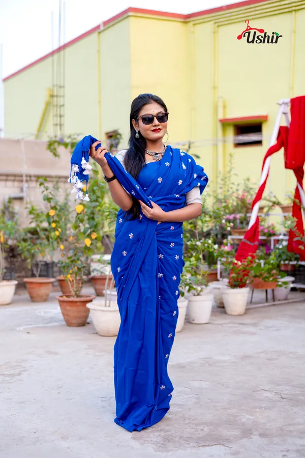 Titan_Embroidery_Cotton_Saree