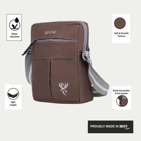 Brown_Durable_Cross_Body_Bag_Set_Of_5