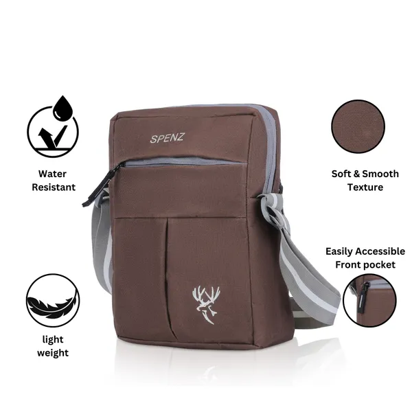 Brown_Durable_Cross_Body_Bag_Set_Of_5