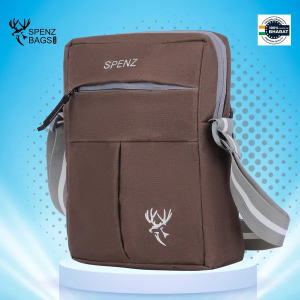 Brown_Durable_Cross_Body_Bag_Set_Of_5