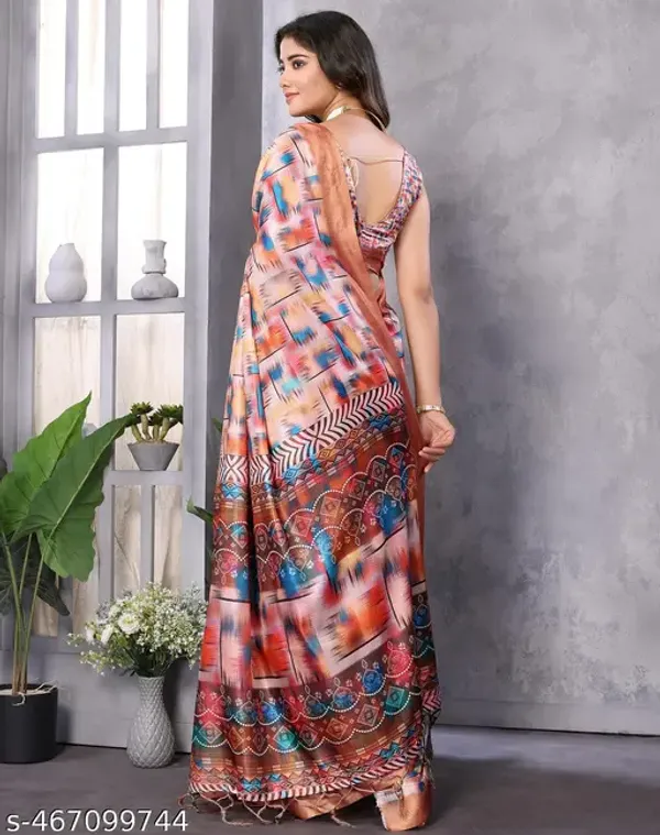 Orange_Oasis_Cotton_Art_Silk_Digital_Printed_Saree_with_Weaving_Border_and_Tassels_on_Pallu