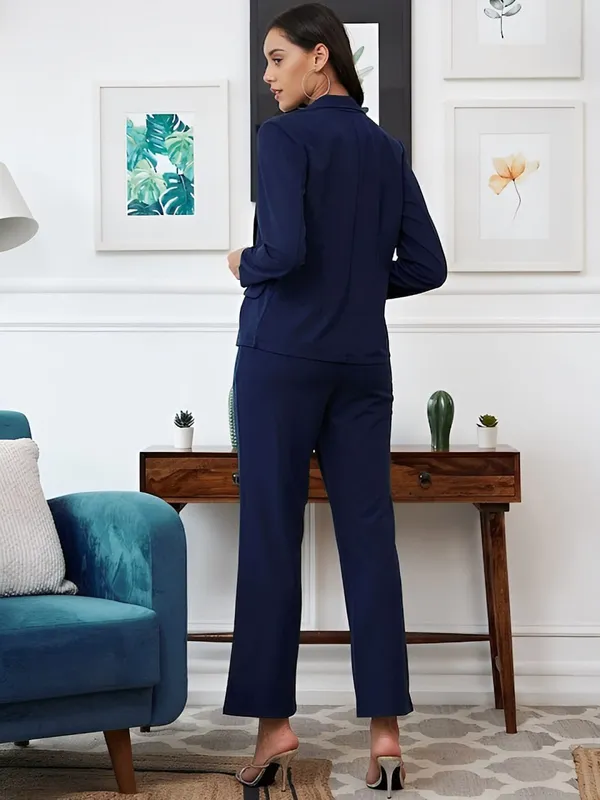 Classic_Blue_Elegant_Co-ord_Set_With_Blazer_For_Women