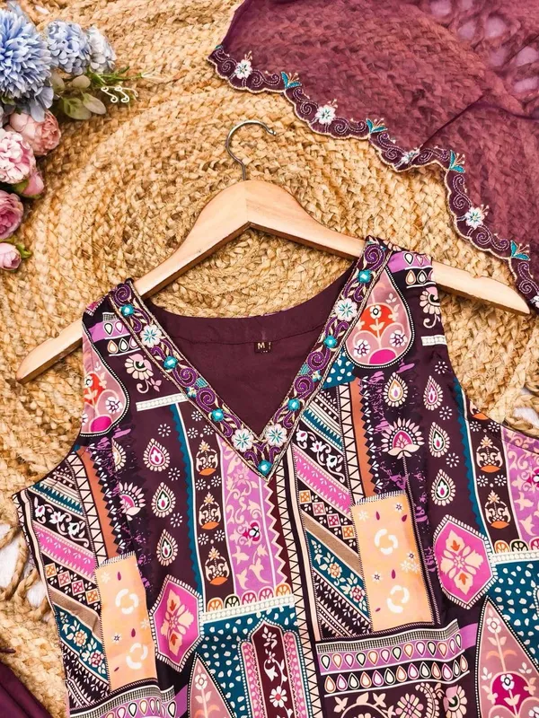 Elegant_Embroidered_Kurta_Palazzo_Set_|_Modal_Satin_Kurti_|_Organza_Dupatta_|_Festive_&_Office_Wear