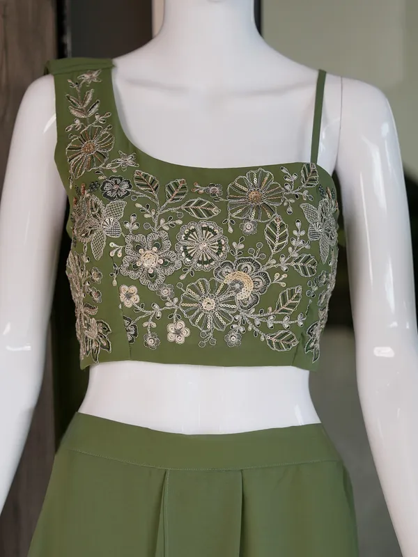 Green_Premium_Kurta_Palazzo_Set_|_Fox_Georgette_|_Embroidered_&_Sequined_|_Festive_Party_Wear_