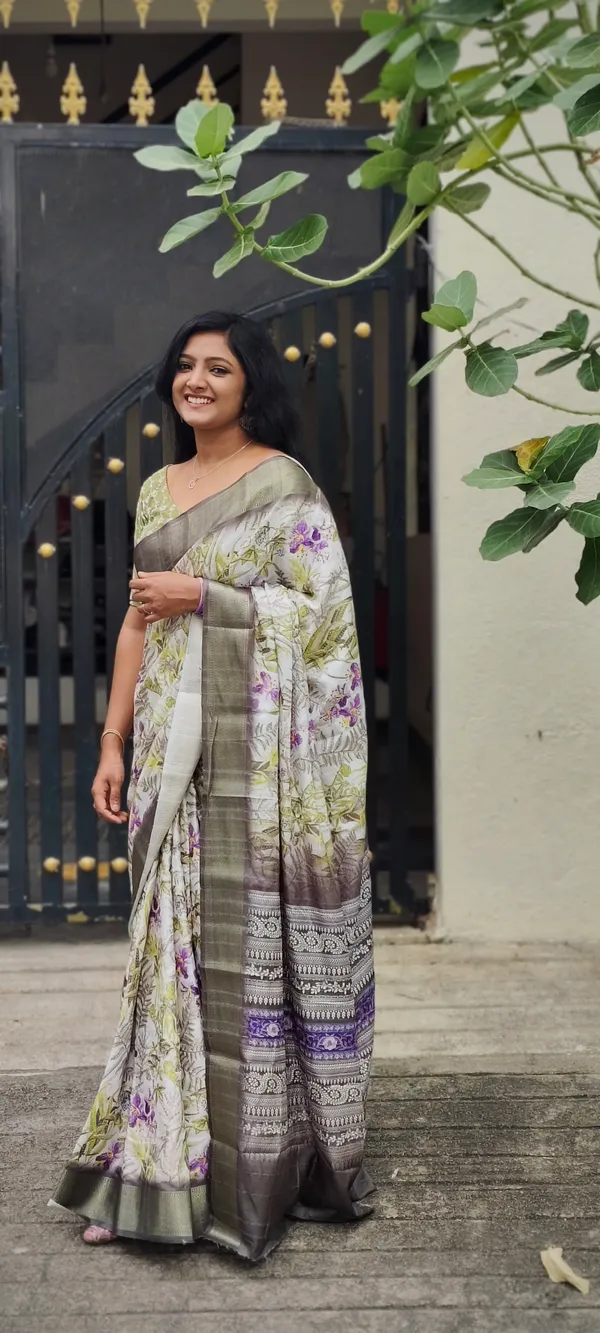 Green_&_White_Dola_Silk_Digital_Print_Saree_for_Wedding_&_Festive_Wear