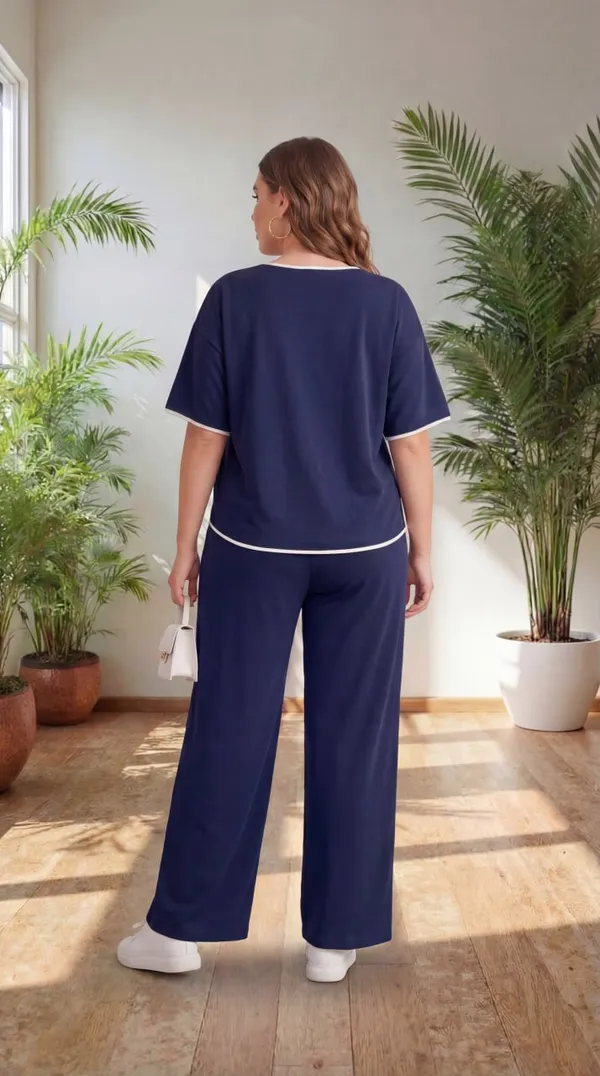 Navy_Blue_Trendy_Co-Ord_Sets_|_Round_Neck_Half_Sleeve_Lycra_Knitted_|_Multi-Color_|_Office_&_Festive_Wear