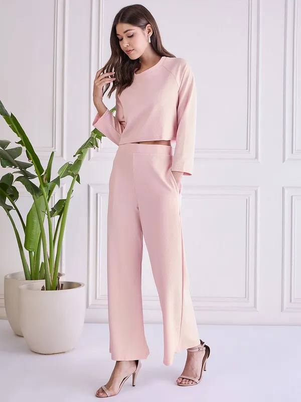 Peach_Full_Sleeve_Co-ord_Set_for_Women