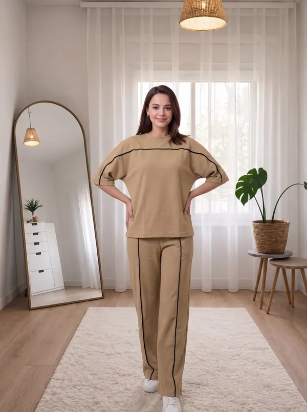 Women's_Sporty_Co-ord_Set_|_Oversized_Round_Neck_T-Shirt_&_Straight_Fit_Track_Pants_with_Contrast_Piping_|_Casual_Lounge_Wear_Set