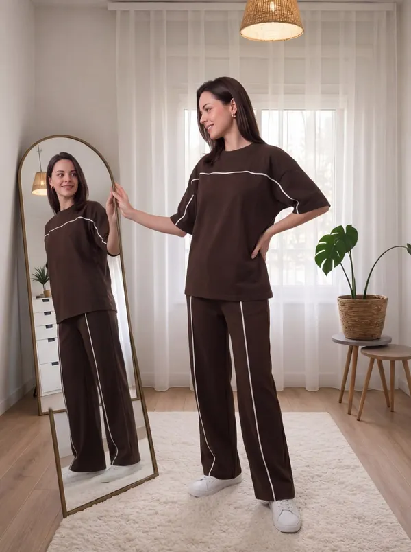 Women's_Sporty_Co-ord_Set_|_Oversized_Round_Neck_T-Shirt_&_Straight_Fit_Track_Pants_with_Contrast_Piping_|_Casual_Lounge_Wear_Set