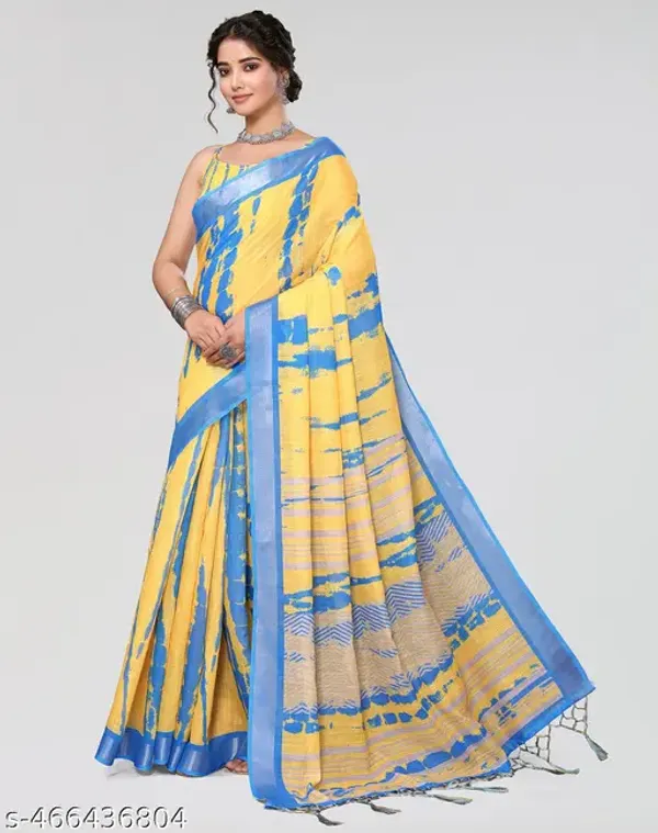 Vibrant_Yellow_and_Blue_Cotton_Digital_Printed_Saree_with_Weaving_Border