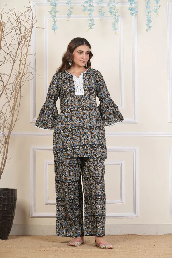 Black_&_Light_Blue_Plazo_Kurti_(Cotton)_Pack_of_2_Pieces
