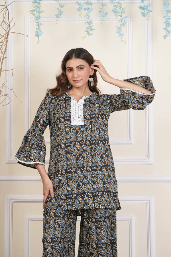 Black_&_Light_Blue_Plazo_Kurti_(Cotton)_Pack_of_2_Pieces