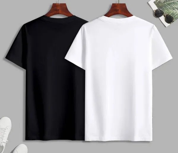 Pack_Of_2_Black_&_White_Polyester_Graphic_Print_T-Shirt_For_Men