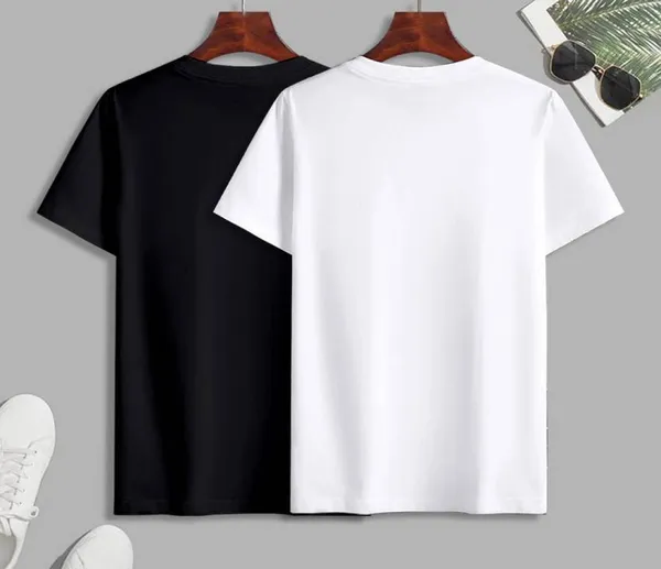 Pack_Of_2_Black_&_White_Polyester_Typography_T-Shirt_For_Men