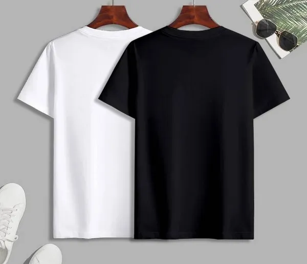 Pack_Of_2_Black_&_White_Polyester_Graphic_Print_T-Shirt_For_Men